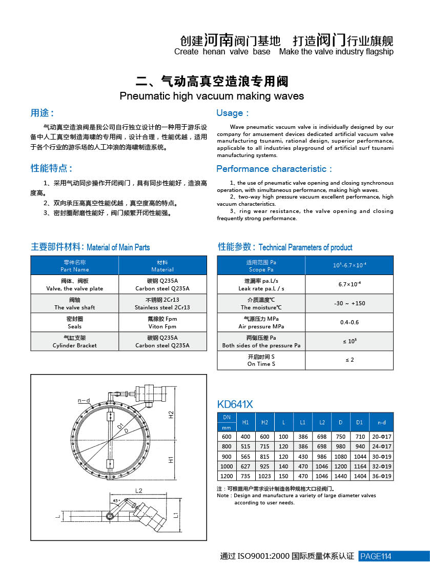 鄭州蝶閥廠的電動雙閥座真空蝶閥是由什么組成的呢？